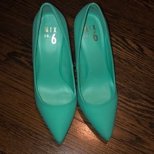 Mix No 6 Mint Green Heels